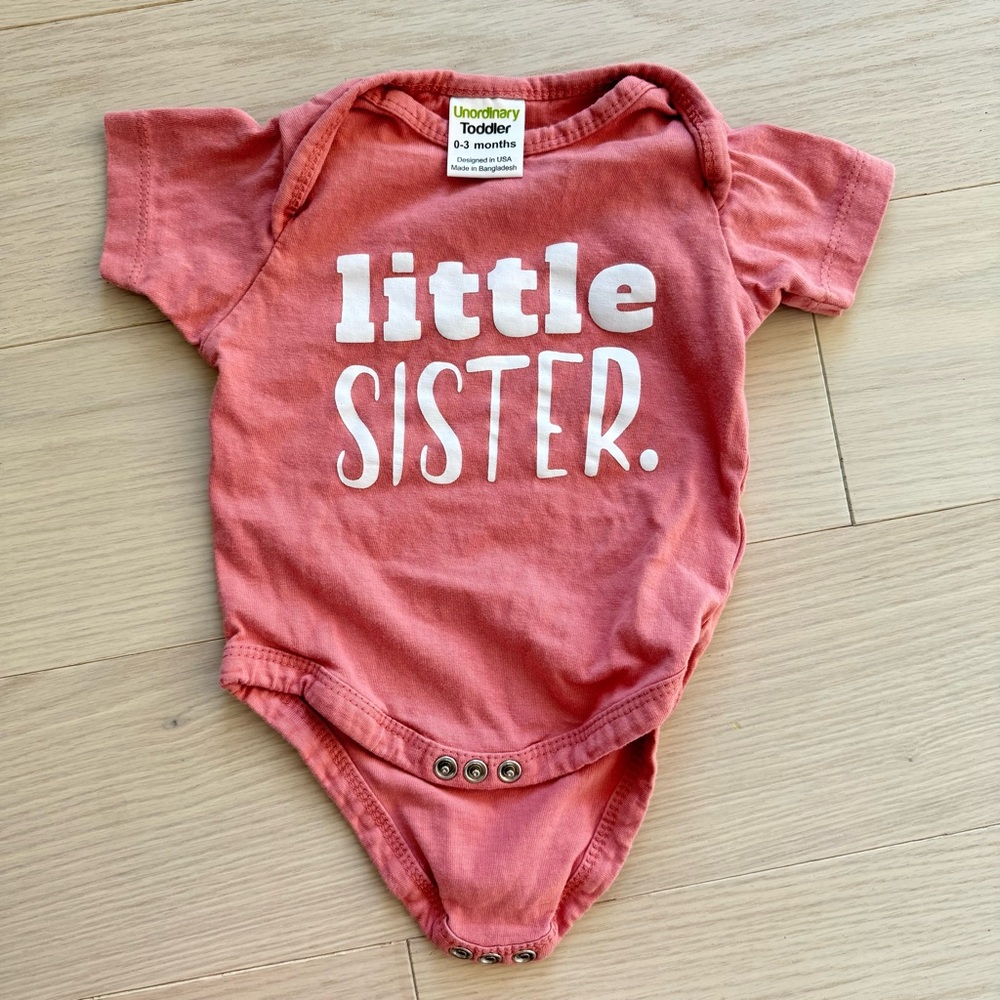 Unordinary Bodysuit 0-3 M